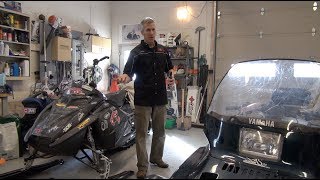 How to start a flooded snowmobile PowerModz [upl. by Trask]