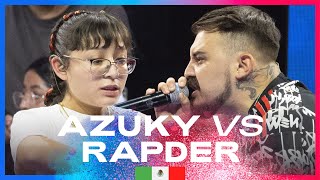 AZUKY vs RAPDER  Cuartos  Red Bull Batalla México 2023 [upl. by Dleifxam178]