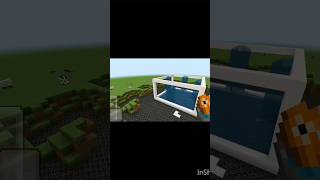 Minecraft modern aquarium☹️ shorts trending minecraft [upl. by Morlee295]