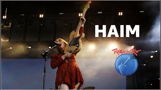 HAIM  Little of Your Love  Rock In Rio Lisboa 2018 [upl. by Irolam]