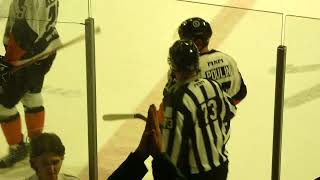 LNAH Hubert poulin vs la foule [upl. by Hoem]