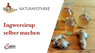 Rezept für Ingwersirup [upl. by Collimore]