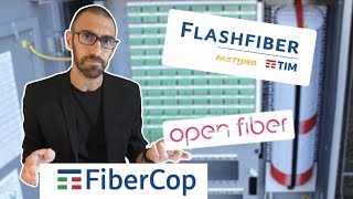 Flash Fiber Fibercop e i progetti TIM per la fibra ottica in Italia [upl. by Aicilaanna48]