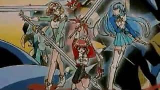 Magic Knight Rayearth Intro Sega Saturn [upl. by Strickman411]