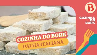 Palha italiana de leite em pó SIMPLES e DELICIOSA  Receita do Bork  Band Receitas [upl. by Leahcam]