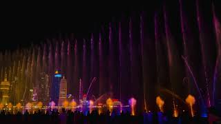 Aquatique Show Doha Lights festival 2023 [upl. by Aihsaei]