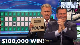 🎉 Patrick Wins 100000 in the Bonus Round 🎉  Wheel of Fortune [upl. by Kus]