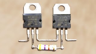 How To Make Cheap DC To AC Inverter Circuit Using Transistor [upl. by Berkie741]