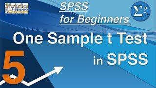 05 OneSample tTests in SPSS – SPSS for Beginners [upl. by Ogg254]