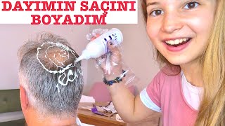 İddiayı Kaybeden Dayımın Saçını Boyadım Ecrin Su Çoban [upl. by Wina735]