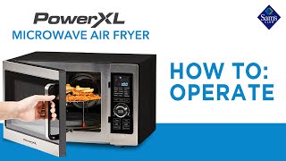 PowerXL Microwave Air Fryer How To Operate Full Video [upl. by Crabb]