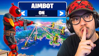 I Added Aimbot to Fortnite [upl. by Ayrotal896]