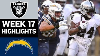 Raiders vs Chargers  NFL Week 17 Game Highlights [upl. by Oak]