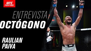 Entrevista de octógono com Raulian Paiva  UFC Vegas 32 [upl. by Maria]