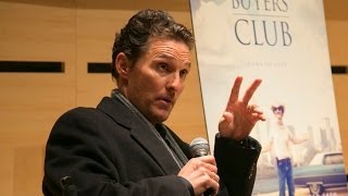 Matthew McConaughey On Starting Out [upl. by Rekyr884]