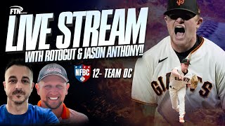 LIVE Fantasy Baseball NFBC 12Team OC Draft  Fantasy Baseball Draft Strategy  Beat Jason Anthony [upl. by Yankee428]