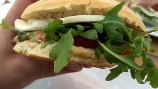 Ciabatta Tomate Mozzarella Mc Donalds Mc Cafe Sandwich [upl. by Eibur]