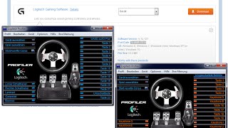 Tutorial  Tastenbelegung G27  Lenkradtasten mithilfe des Logitech Profilers doppelt belegen [upl. by Agnola320]