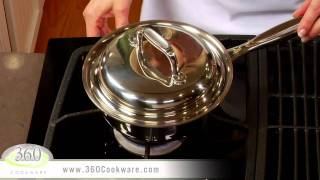 Hard Boiled Eggs with No Water  Vapor Technology with 360 Cookware [upl. by Orin]