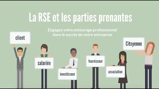 La RSE et les parties prenantes dune entreprise 👨‍💻👩‍💼  La stratégie des parties prenantes [upl. by Bust55]