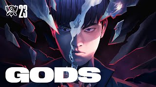 GODS ft NewJeans 뉴진스 Official Music Video  Worlds 2023 Anthem  League of Legends [upl. by Nihs]