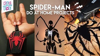 3 AMAZING SPIDERMAN DIYs  Marvel Fans [upl. by Nojram]