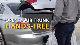 How to Open Your Trunk HANDSFREE  VW Tips [upl. by Shimkus]