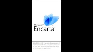 Microsoft Encarta 2009  Startup Sound [upl. by Anyal]