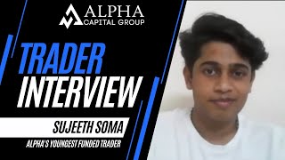 Trader Interview  Alphas youngest trader  Sujeeth Soma [upl. by Bivins42]