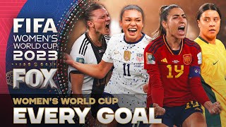 2023 FIFA Womens World Cup Every goal from the entire tournament [upl. by Gnuy]