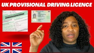 How To Fill UK Provisional Driving Licence Form Part 2 [upl. by Candace]