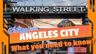 Angeles City Walking Street What You Need to Know  Philippines [upl. by Nodmac]