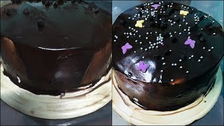 Chocolate Ganache Cake Recipe  How to Make Chocolate Ganache Cake [upl. by Etem]