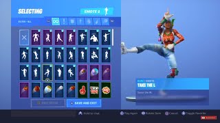 Fortnite Take The L Dance Emote  1 Hour [upl. by Goldberg]