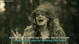 Adele  Hello  Lyrics  Español  Video Official [upl. by Joshia302]