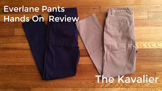 Everlane Pants Review and Comparison to Bonobos Washed Chino [upl. by Aicenra637]