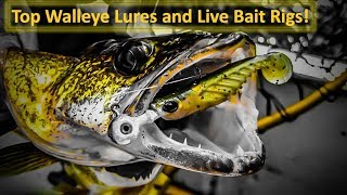 Top Walleye Lures and Live Bait Rigs [upl. by Alveta444]