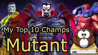 My Top Mutant Champions in MCOC  January 2025 [upl. by Eileek954]