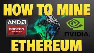 How To Mine Ethereum  Full Tutorial Nvidia or AMD  Windows 10 [upl. by Winikka]