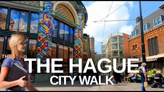 Virtual walking tour of the Hague  Walking tour through DEN HAAG [upl. by Wordoow]