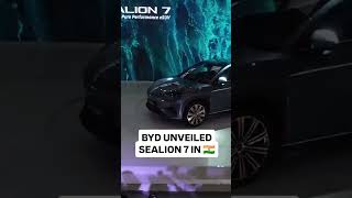 The BYD Sealion 7 premium performance SUV based on Seal debuts in India [upl. by Raff]