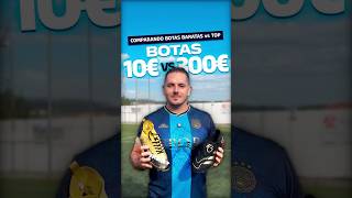 Parte 1 Hoy ponemos a prueba unas botas de 10€ de Temu vs las botas de Jude Bellingham de 300€ ⚽️👟 [upl. by Jerz]