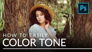 How to Easily Color Tone Any Photo in Photoshop [upl. by Nnylrac]