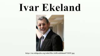 Ivar Ekeland [upl. by Yentruocal]