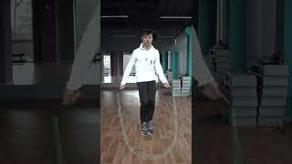 Jump rope double unders combo 💪🤩Jump rope speedy workout 🥵💨 [upl. by Dilks]