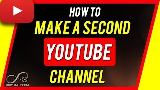 How to Make a Second YouTube Channel [upl. by Ahras9]