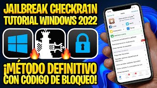 TUTORIAL CHECKRA1N WINDOWS ✅ JAILBREAK EN TODO iOS 14 13 y 12 iRemovalRa1n  iRa1n [upl. by Swan]