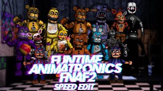 Speed Edit  FNaF  Funtime Animatronics FNaF2 [upl. by Tneciv]