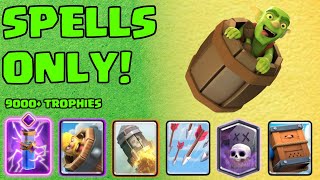 WINNING WITH ONLY SPELLS SPELL CHALLENGE 9000 TROPHIES [upl. by Mark535]