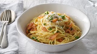 Salmon Carbonara [upl. by Ayres]